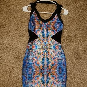 Multi-colored dress